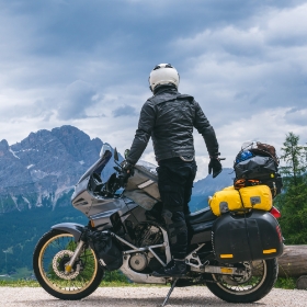 Lengericher Versicherungen - Mann auf Motorrad